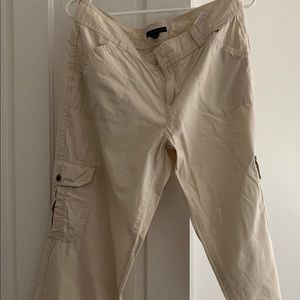 Tommy Hilfiger lightweight khaki cargo pants